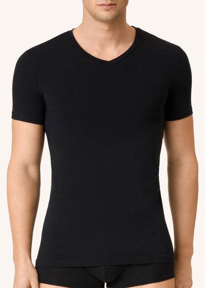 O113IN - T-SHIRT SCOLLO V UOMO