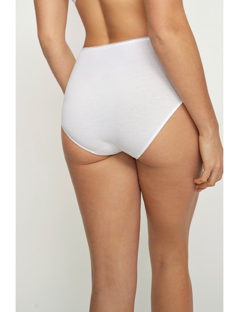 PB8332 - BI-PACK SLIP MAXI FIANCO ALTO COTONE