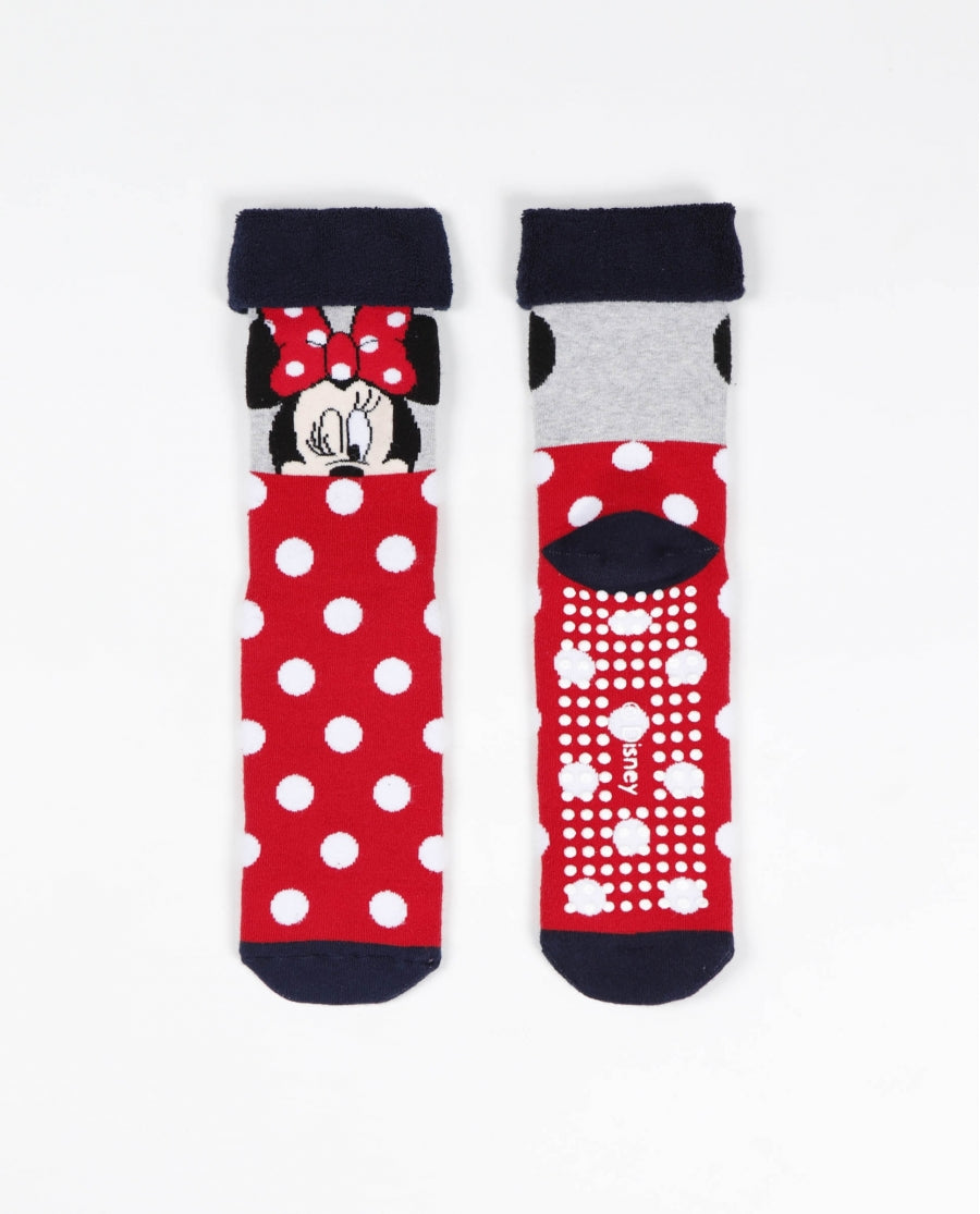21678 - CALZE ANTISCIVOLO DONNA MINNIE