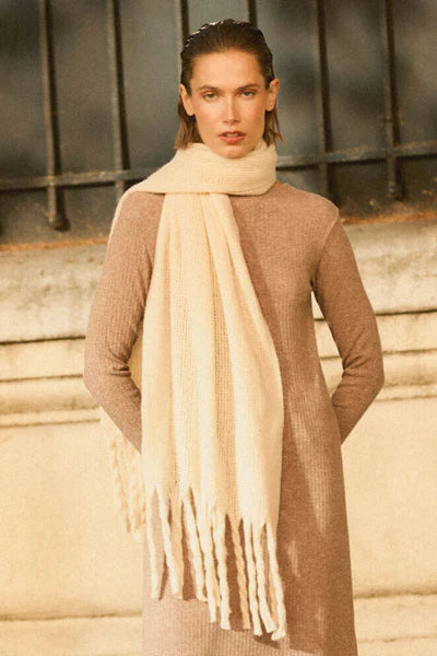 70698 - SCIARPA BEIGE SEMPLICE