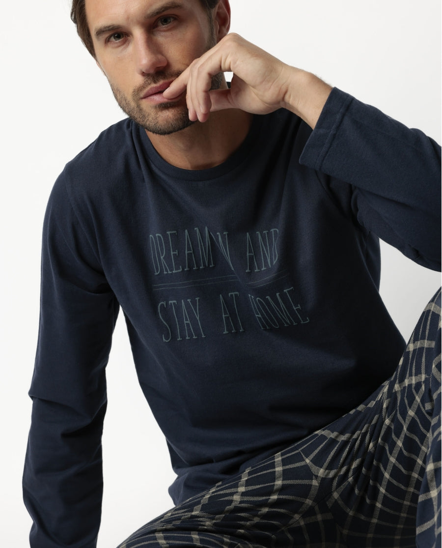 62519 - PIGIAMA UOMO DREAM ON